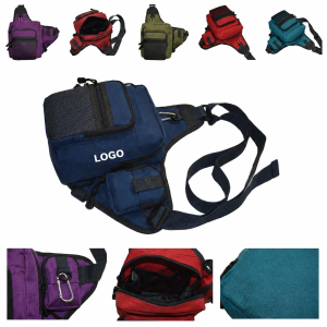 Multi-Pocket Weather-Resistant Reflective Athletic Chest Rig