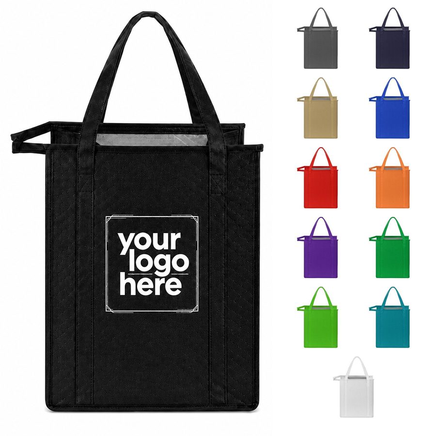 Foil-Lined Nonwoven Grocery Cooler Tote