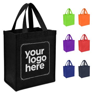 Coated Nonwoven Polypropylene Grocery Tote