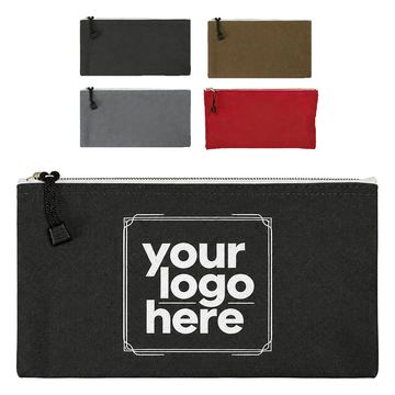 Large Canvas Zipper Storage Bag