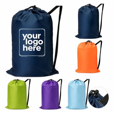 Extra-Large Polyester Drawstring Laundry Bag