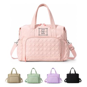 Nylon Travel Bag With Separate Wet And Dry Compartments