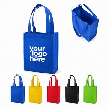 Mini Gusseted Nonwoven Polypropylene Tote