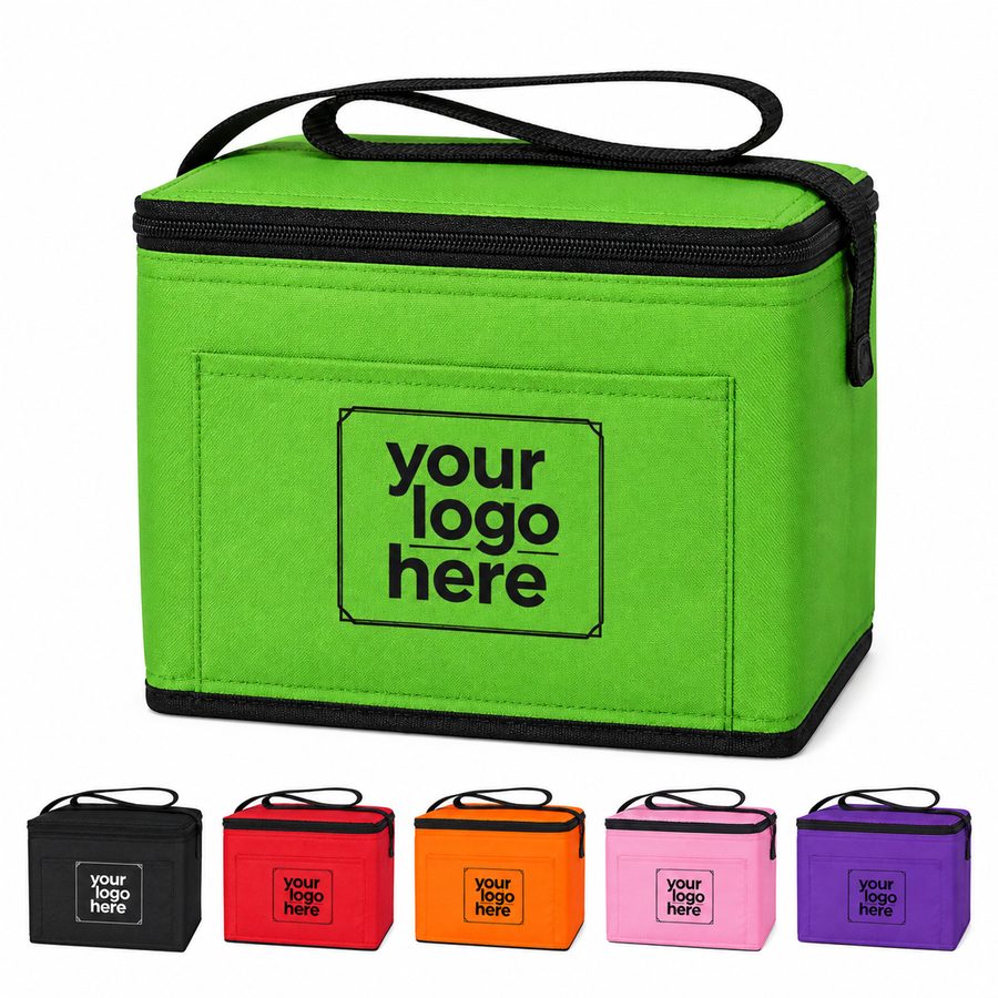Box-Shaped Polyester Insulated Lunch Cooler