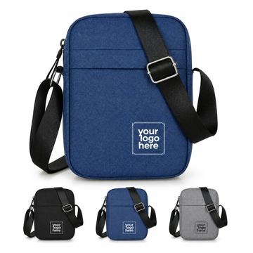 Compact Rectangular Oxford Cloth Messenger Bag