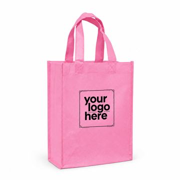 Laminated Open-Top Nonwoven Tote Bag