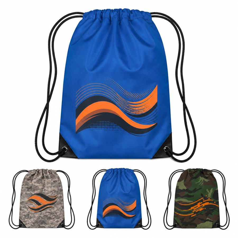 210-Denier Polyester Backpack With Reinforced Corners