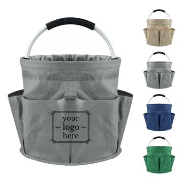 Open-Top Gardening Tool Tote