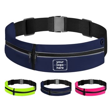 Lightweight Waist Belt Bag With Multiple Pockets