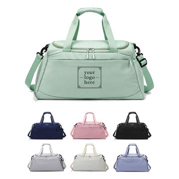 Travel Bag With Shoe Compartment And Dry-Wet Separation
