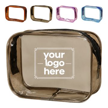 Clear Structured Makeup Bag