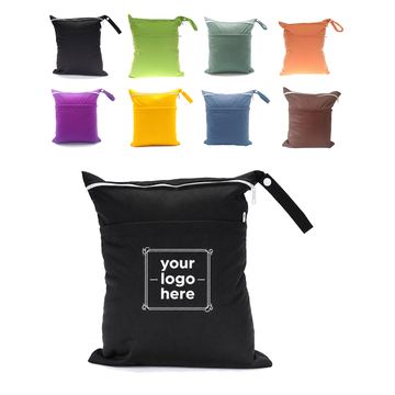 Wet-And-Dry Diaper Storage Bag