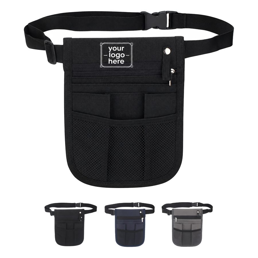 Nursing Waist Pouch With Three Pockets