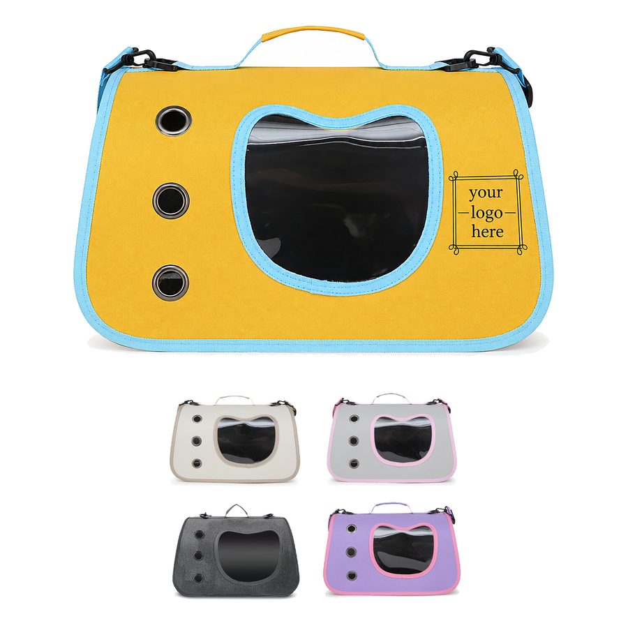 Adjustable Crossbody Pet Carrier Bag