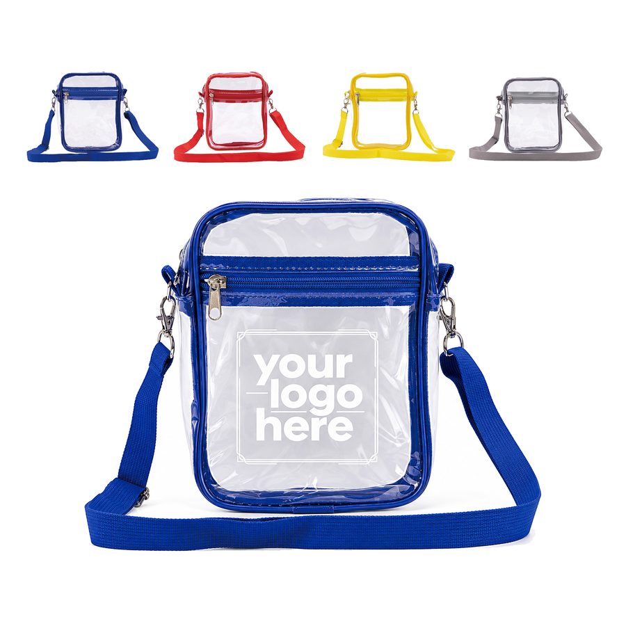 Clear Waterproof Crossbody Purse With Front Pocket