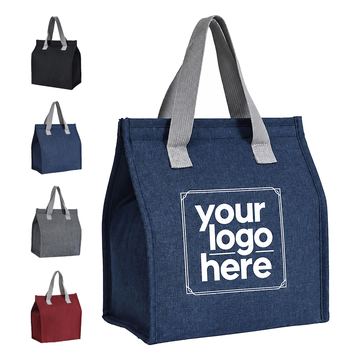 Insulated Cationic Fabric Lunch Bag