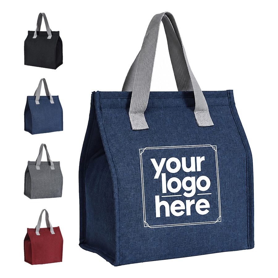 Insulated Cationic Fabric Lunch Bag