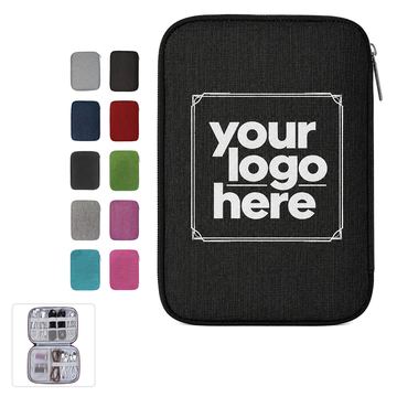 Padded Travel Electronics Organizer Bag