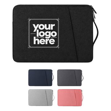 Waterproof Oxford Fabric Laptop Sleeve With Side Handle