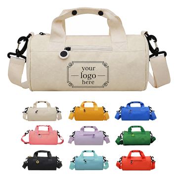 Waterproof Oxford Fabric Cylindrical Gym Bag