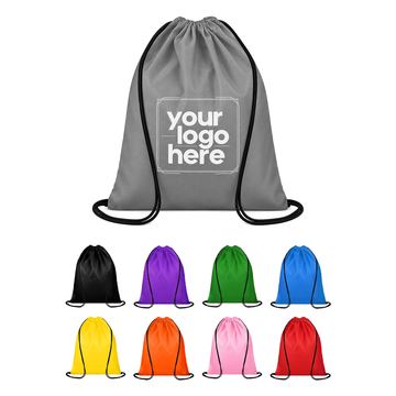 Waterproof Polyester Drawstring Bag