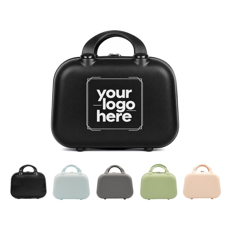 Portable Hard-Shell Makeup Storage Case