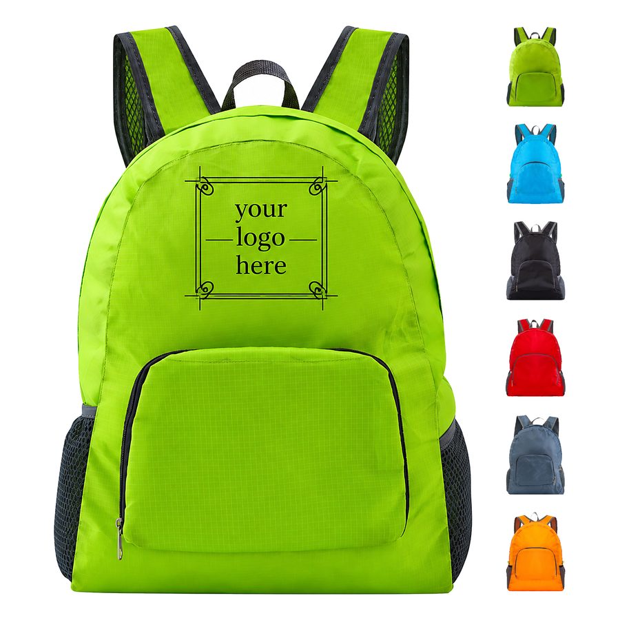 Collapsible Ripstop Polyester Backpack
