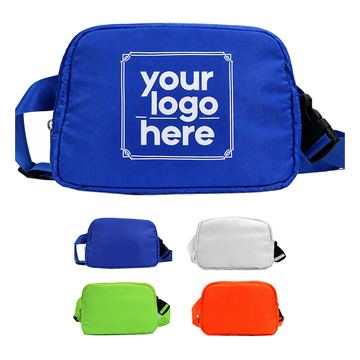 Adjustable Polyester Sports Waist Bag