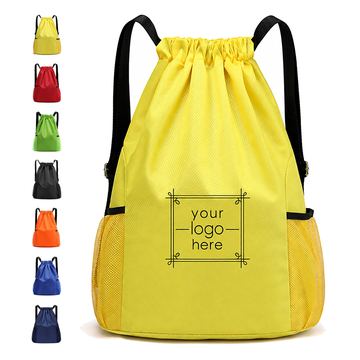 Large Drawstring Basketball Shoulder Bag