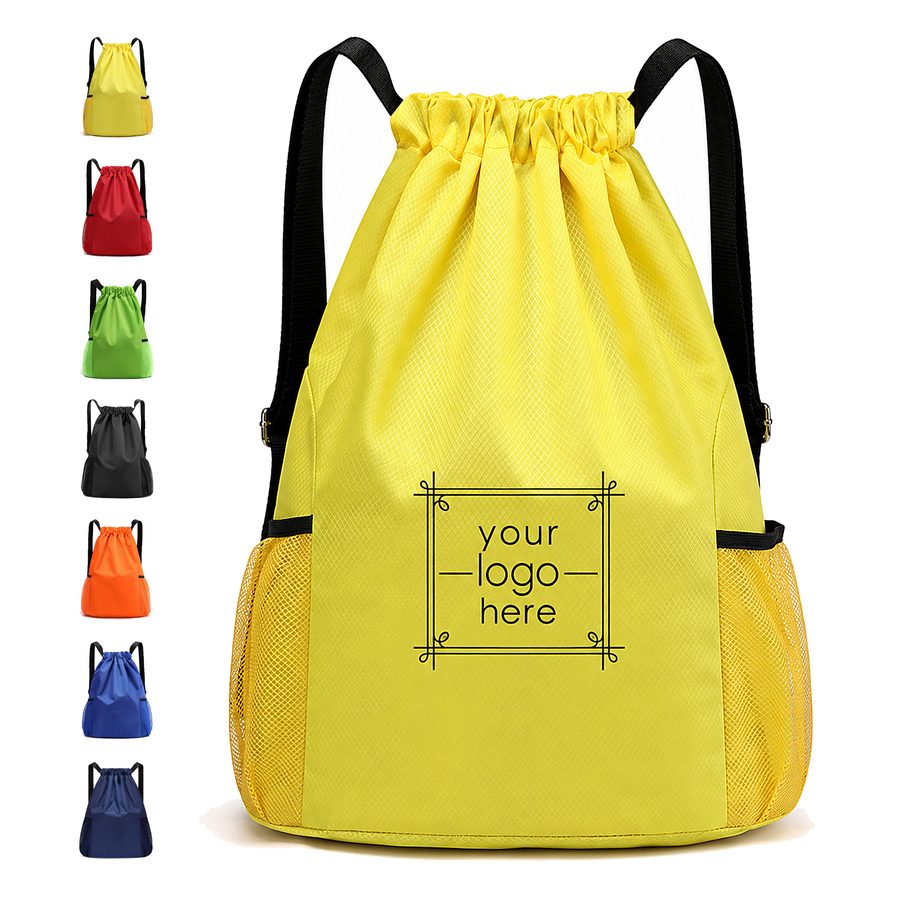 Large Drawstring Basketball Shoulder Bag