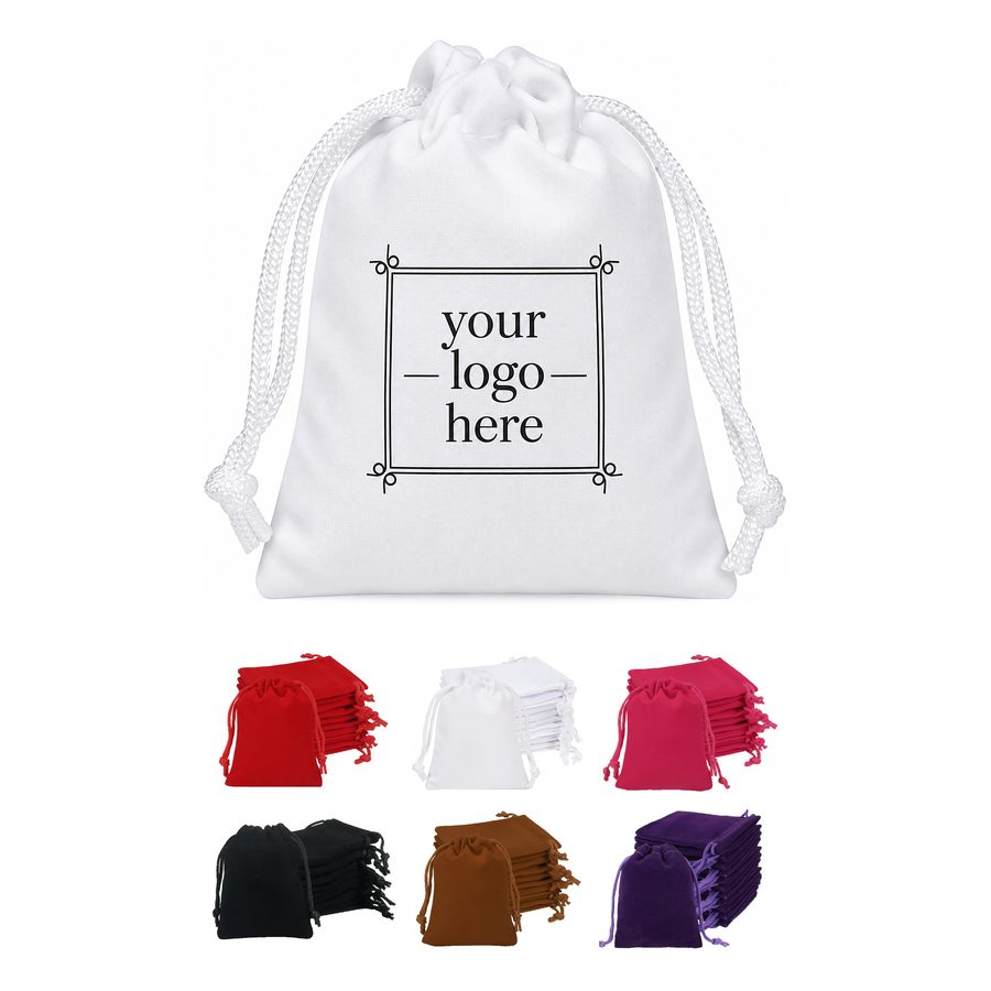 Velvet Drawstring Jewelry Storage Bag