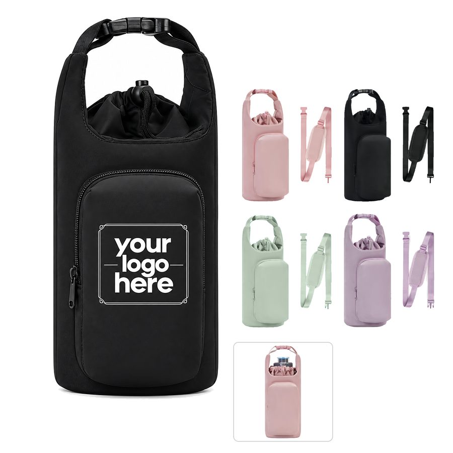 Waterproof Insulated Bottle Sleeve With Carry Loop