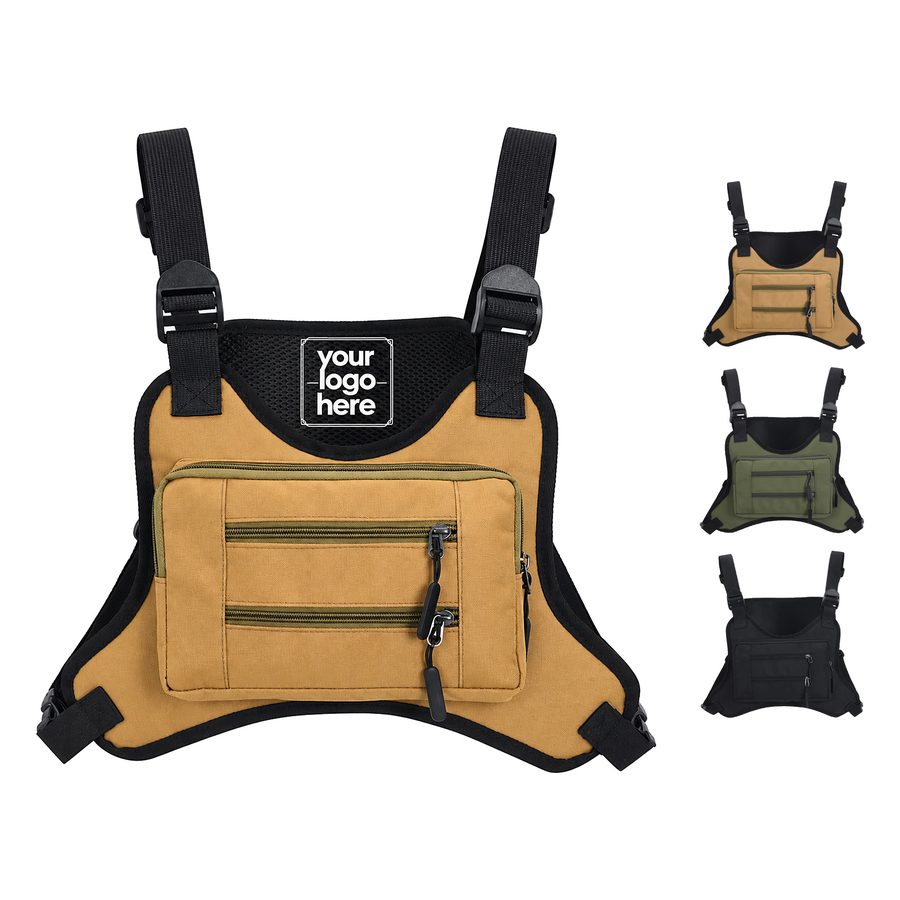 Adjustable Polyester Cycling Vest Bag
