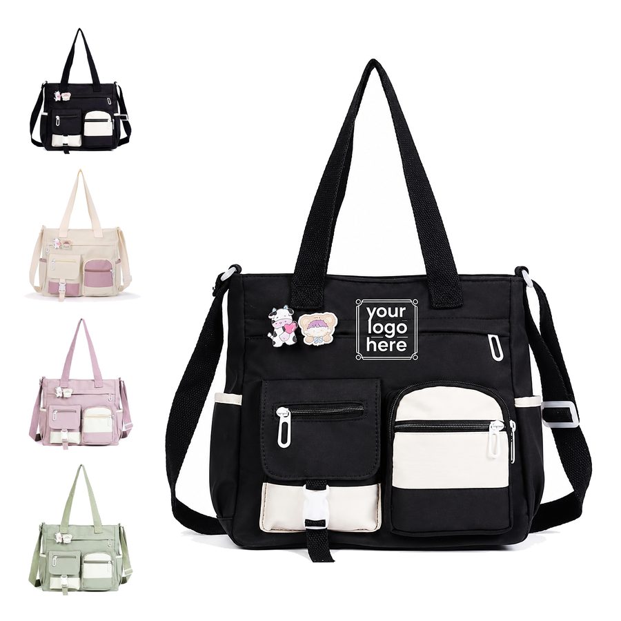 Compact Nylon Crossbody Bag