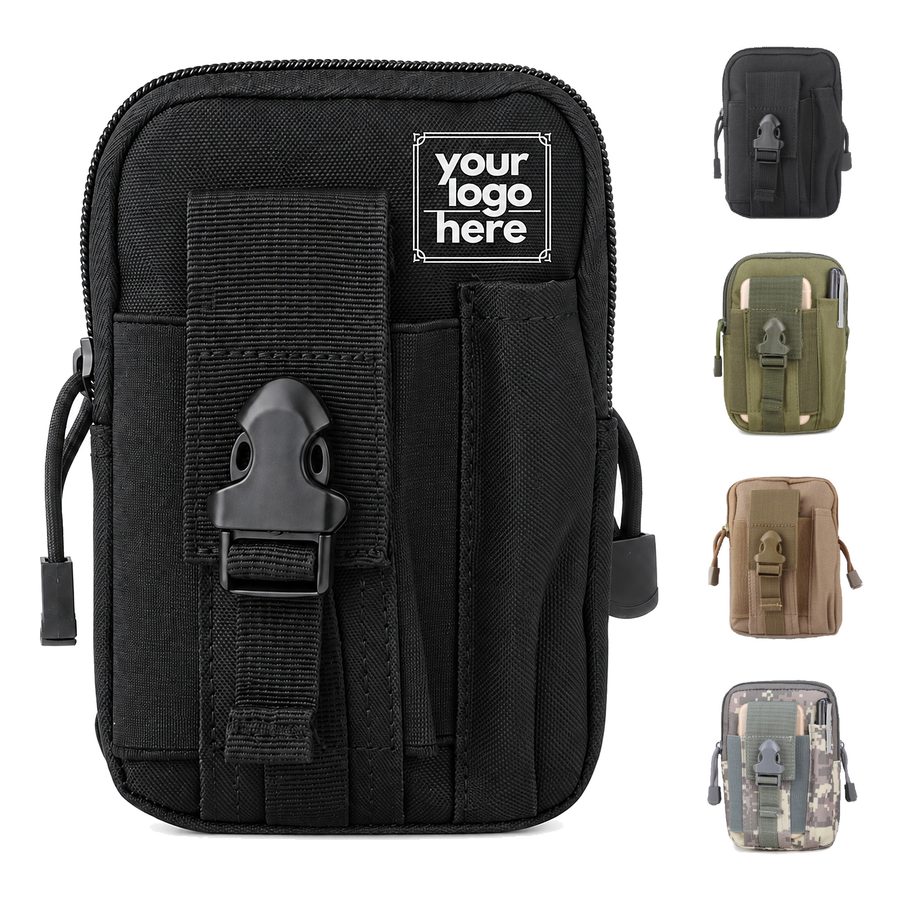 Nylon Belt And Backpack Pouch