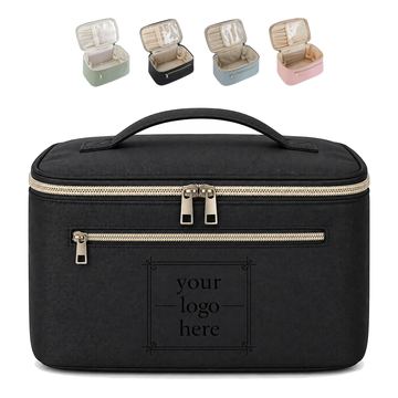 Water-Resistant Travel Cosmetic Organizer Bag