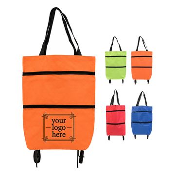 Adjustable Rolling Shopping Bag