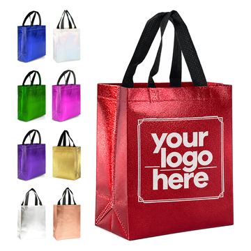 Waterproof Polypropylene Gift Tote With Shiny Finish