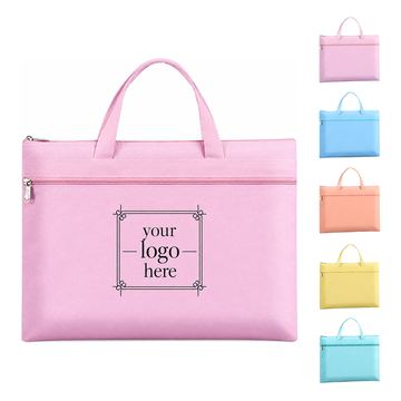 Canvas Shoulder Tote With Zippered Compartment