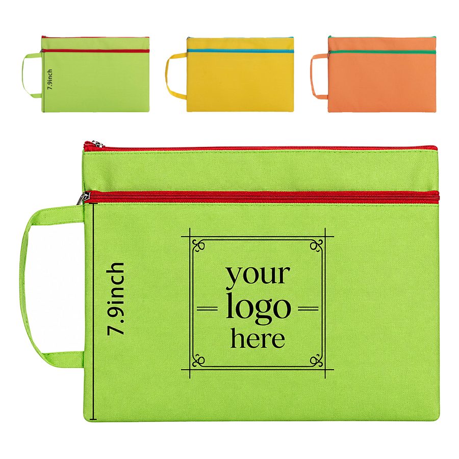 Handled Document Organizer Bag
