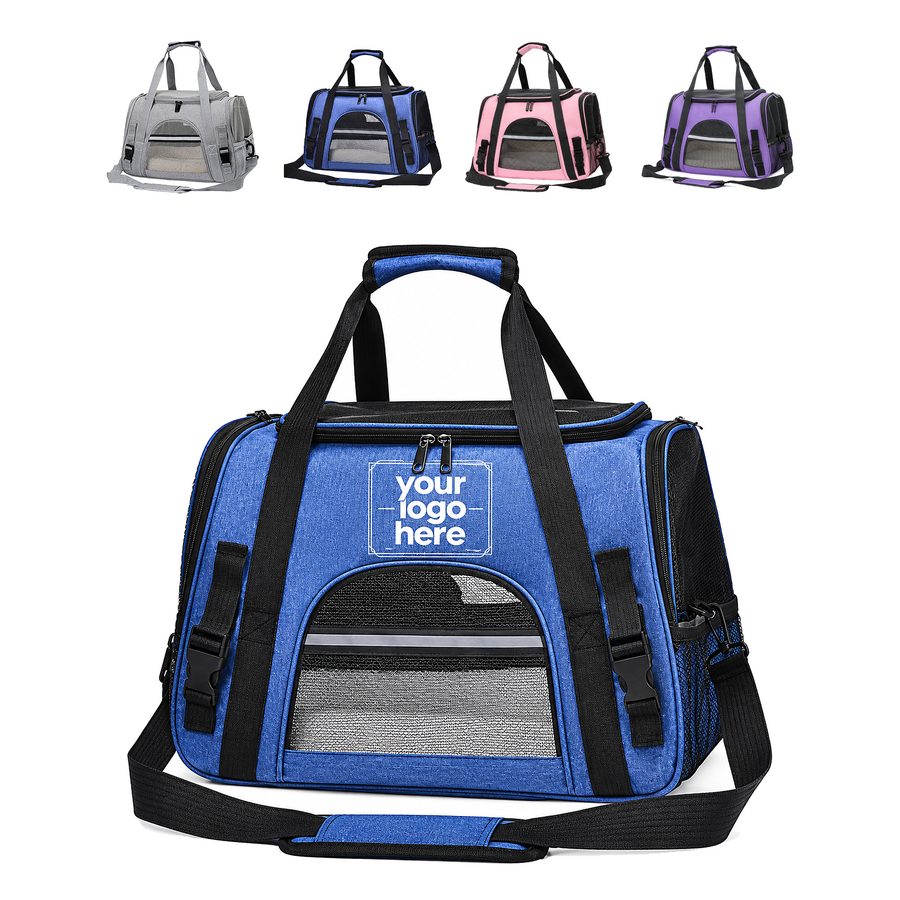 Oxford Shoulder Pet Carrier With Mat