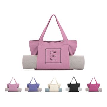 Canvas Yoga Mat Tote Bag