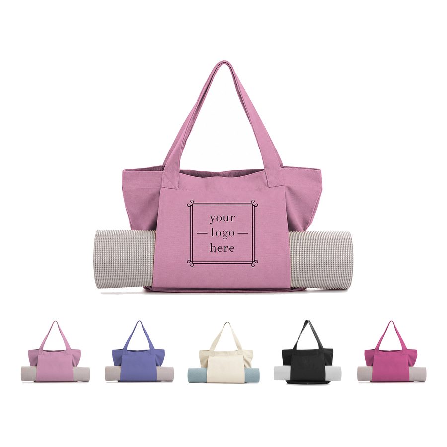 Canvas Yoga Mat Tote Bag