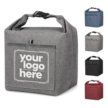 Insulated Roll-Top Lunch Tote