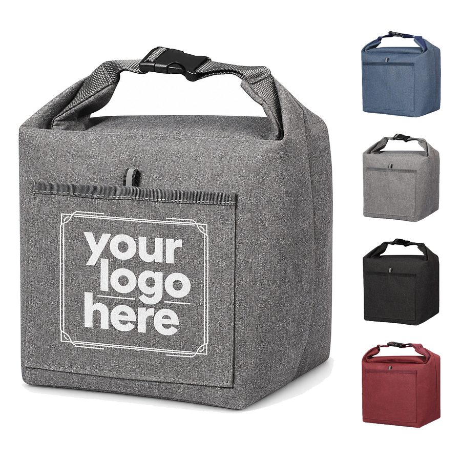 Insulated Roll-Top Lunch Tote