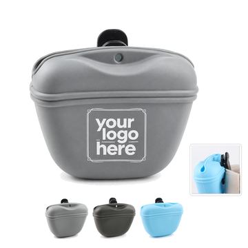 Silicone Dog Treat Pouch With Belt Clip