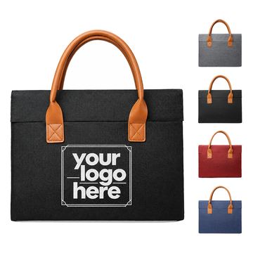 Oxford Cloth Laptop Bag With Magnetic Closure