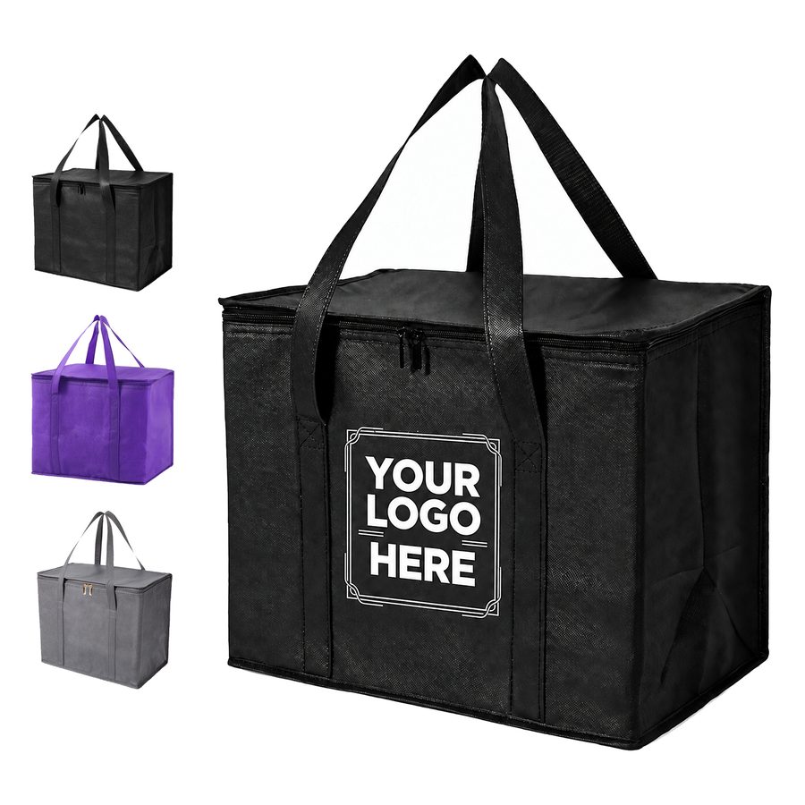 Aluminum Foil-Lined Lunch Bag With Handle