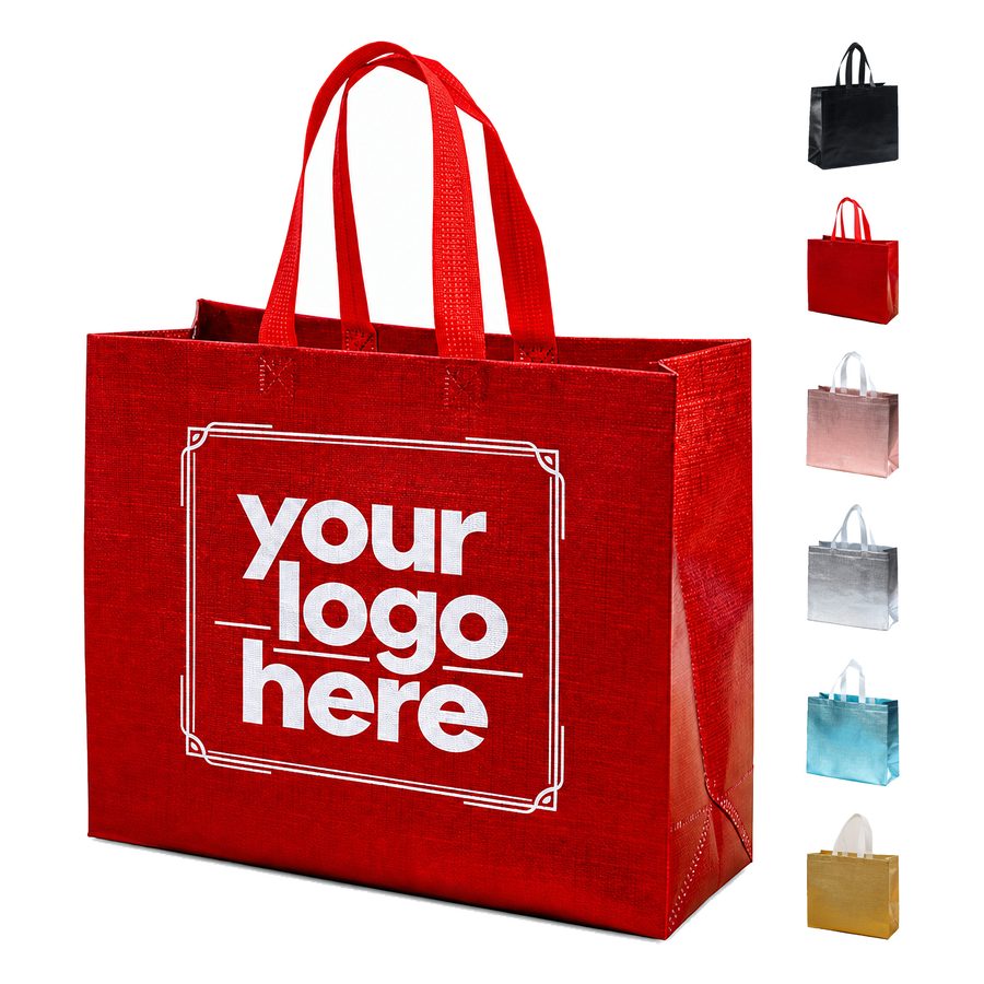 Aluminum-Coated Nonwoven Gift Bag