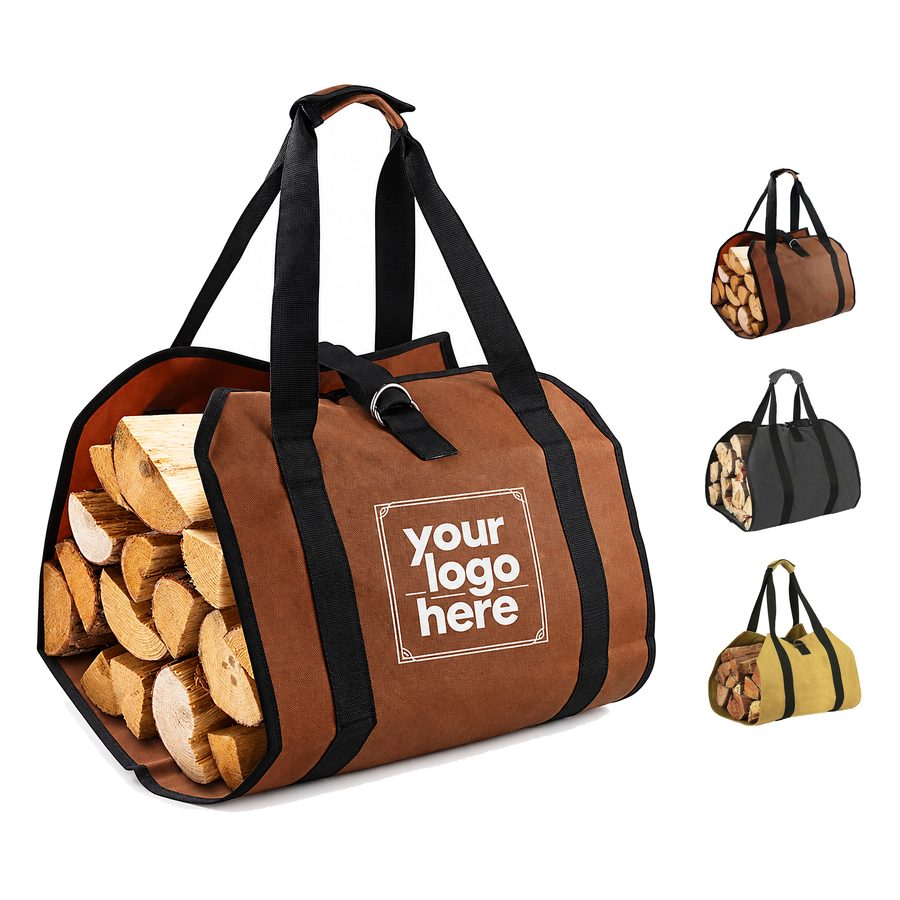 Canvas Firewood Carrier Bag